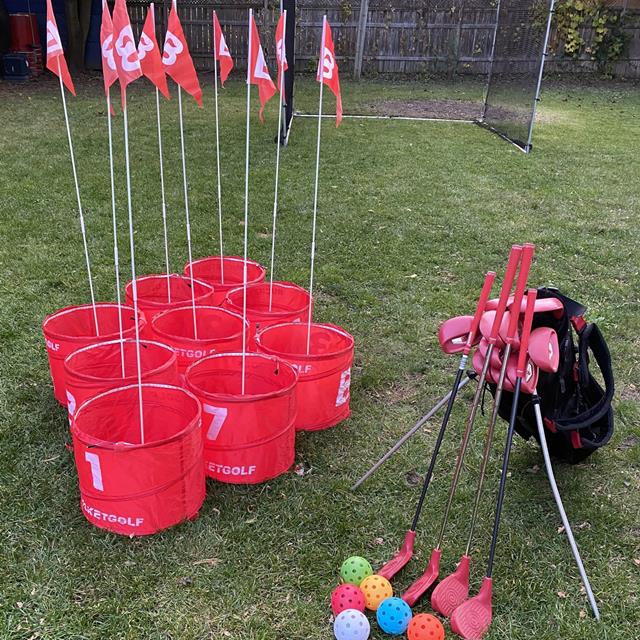 Photo Minigolf ou Bucket golf