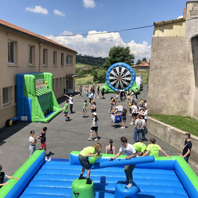 Photo Village gonflable