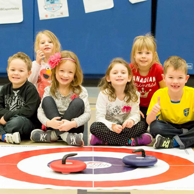 Photo Curling sur tapis